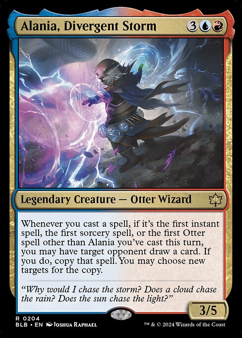 Alania, Divergent Storm BLB-204 Rare Excellent Englisch