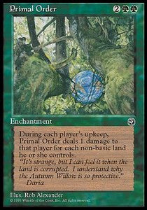 Ursprüngliche Ordnung HML- Rare Light Played Englisch