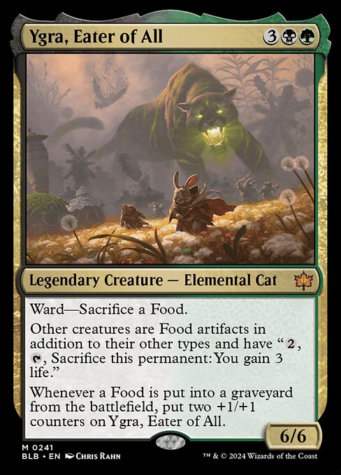 Ygra, Eater of All BLB-241 Mythic Near Mint Englisch