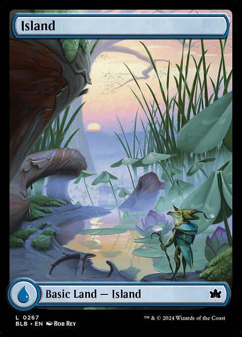 Insel (V.2) BLB-267 Land Excellent Englisch Foil