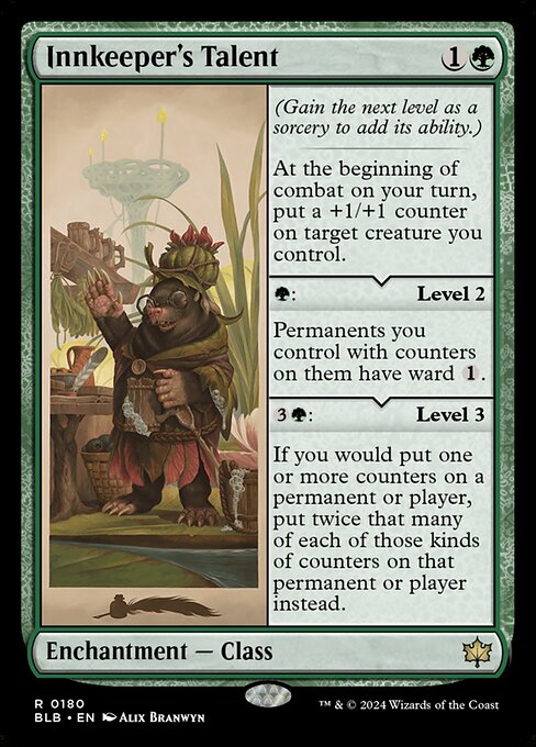 Innkeeper's Talent BLB-180 Rare Excellent Englisch