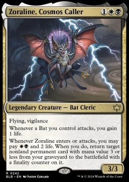 Zoraline, Cosmos Caller BLB-242 Rare Near Mint Englisch Foil