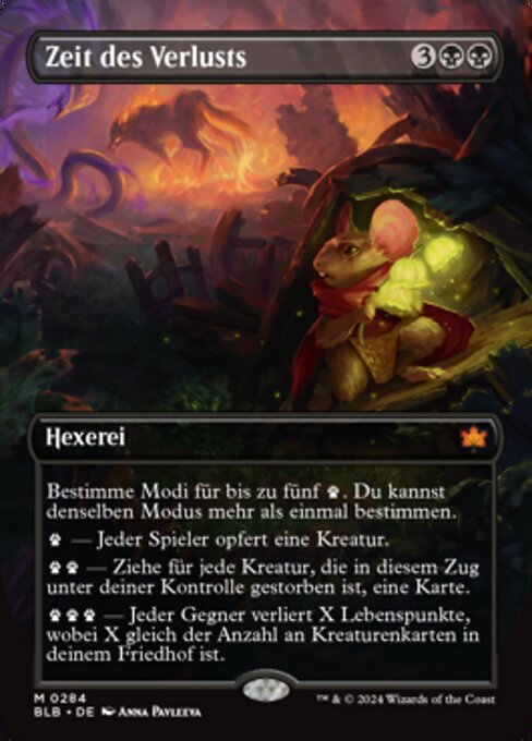 Zeit des Verlusts XBLB-284 Mythic Excellent Deutsch
