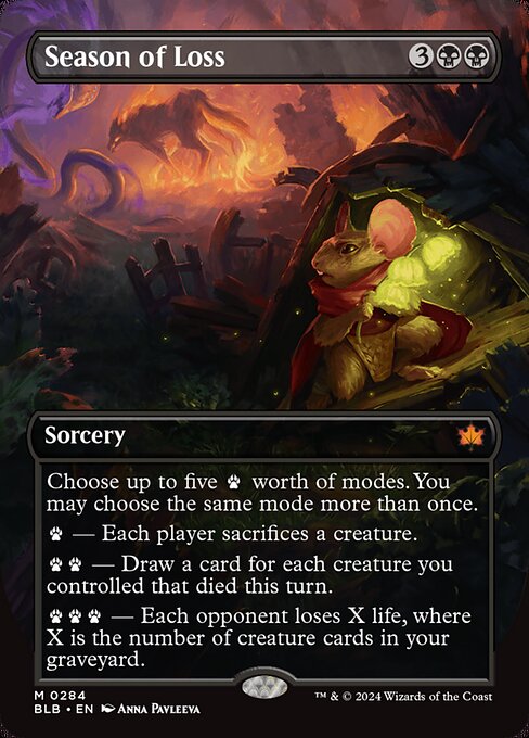 Season of Loss XBLB-284 Mythic Near Mint Englisch