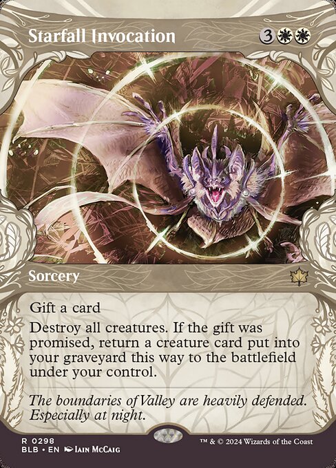 Starfall Invocation XBLB-298 Rare Near Mint Englisch Foil