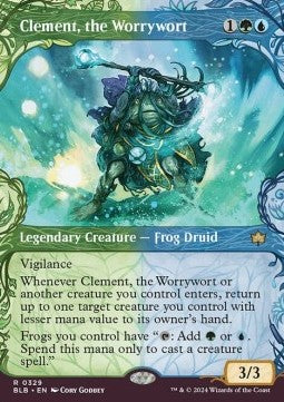 Clement, the Worrywort XBLB-329 Rare Near Mint Englisch
