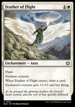 Feather of Flight BLB-13 Uncommon Near Mint Englisch Foil