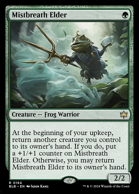 Mistbreath Elder BLB-184 Rare Near Mint Englisch