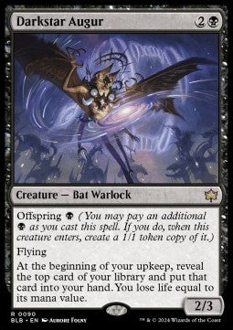 Darkstar Augur BLB-90 Rare Excellent Englisch