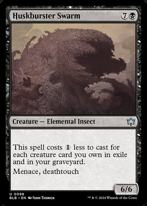 Huskburster Swarm BLB-98 Uncommon Near Mint Englisch Foil