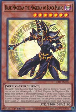 Dunkler Magier, der Magier der schwarzen Magie (V.1) INFO-006 Ultra Rare Near Mint Deutsch 1. Auflage