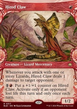 Hired Claw XBLB-317 Rare Near Mint Englisch