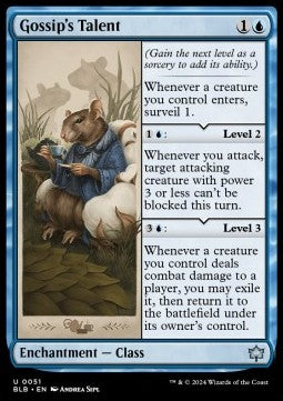 Gossip's Talent BLB-51 Uncommon Excellent Englisch