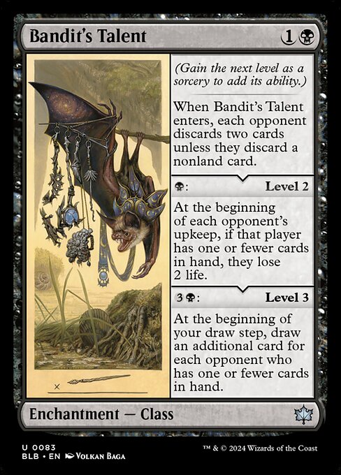 Bandit's Talent BLB-83 Uncommon Near Mint Englisch Foil