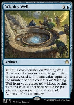 Wunschbrunnen BLB-81 Rare Near Mint Deutsch Foil