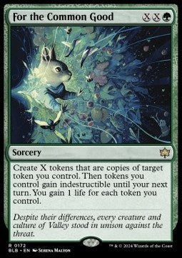 For the Common Good BLB-172 Rare Near Mint Englisch Foil