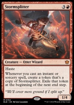 Stormsplitter BLB-154 Mythic Near Mint Englisch Foil