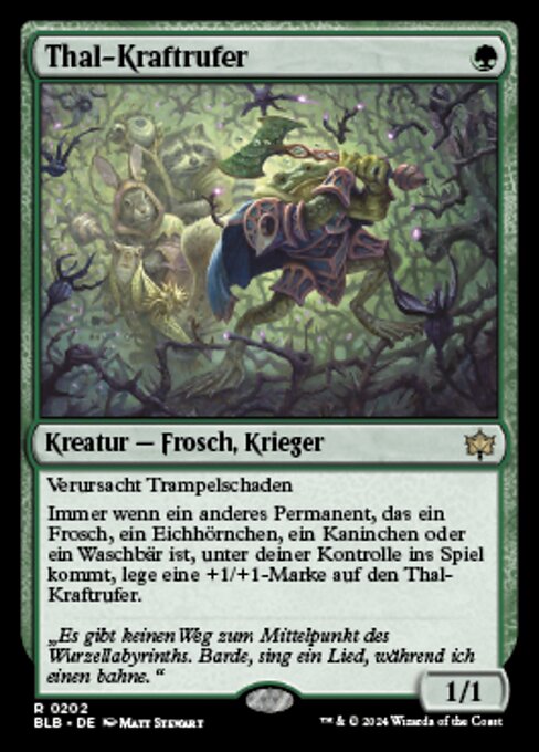 Thal-Kraftrufer BLB-202 Rare Excellent Deutsch