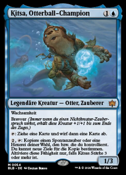 Kitsa, Otterball-Champion BLB-54 Mythic Excellent Deutsch