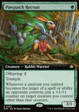 Pawpatch Recruit XBLB-363 Rare Near Mint Englisch