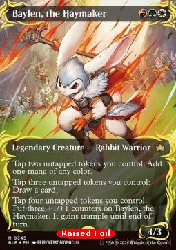 Baylen, the Haymaker XBLB-345 Rare Near Mint Englisch Foil