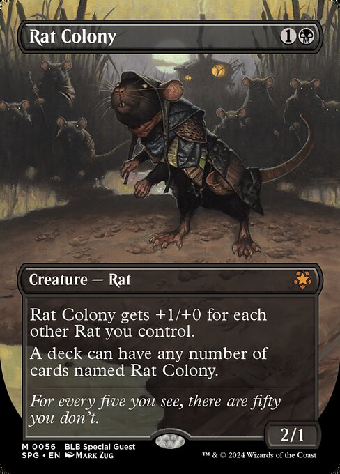 Rat Colony SPG-56 Mythic Near Mint Englisch