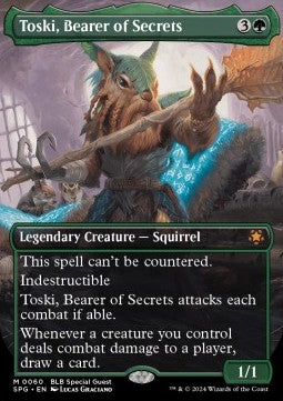 Toski, Bearer of Secrets SPG-60 Mythic Excellent Englisch