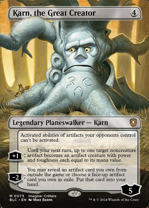 Karn, the Great Creator XBLC-73 Mythic Near Mint Englisch