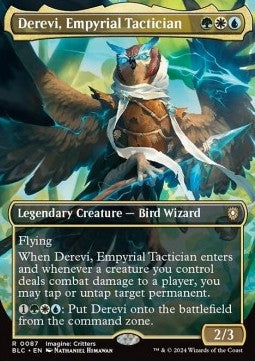 Derevi, Empyrial Tactician XBLC-87 Rare Excellent Englisch
