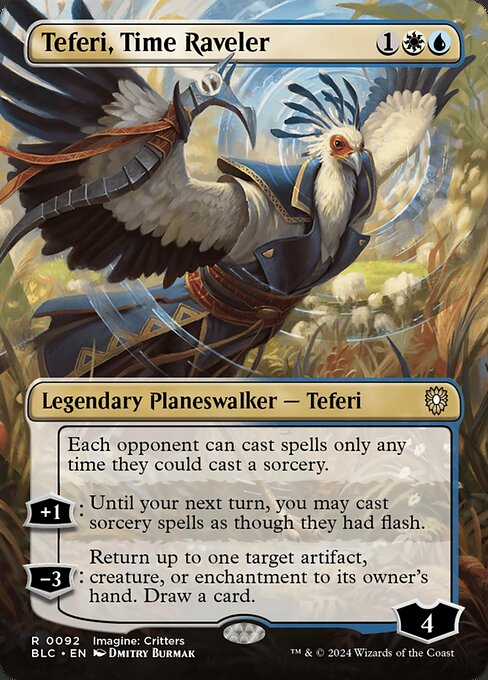 Teferi, Time Raveler XBLC-92 Rare Near Mint Englisch