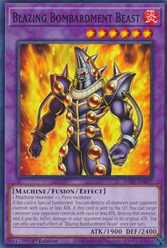 Flammendes Bombardierungeheuer INFO-097 Common Near Mint Deutsch 1. Auflage