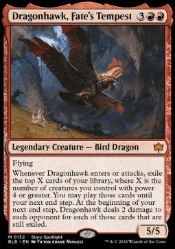 Drachenfalke, Sturm des Schicksals BLB-132 Mythic Near Mint Deutsch