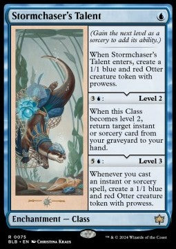 Stormchaser's Talent BLB-75 Rare Near Mint Englisch Foil