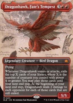 Dragonhawk, Fate's Tempest XBLB-291 Mythic Near Mint Englisch