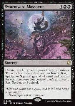 Swarmyard Massacre BLC-20 Rare Near Mint Englisch