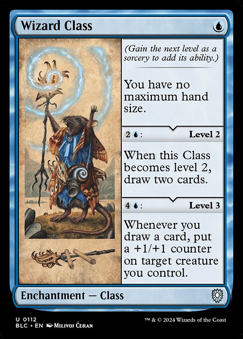 Wizard Class BLC-112 Uncommon Near Mint Englisch