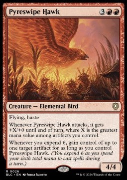 Pyreswipe Hawk BLC-26 Rare Near Mint Englisch