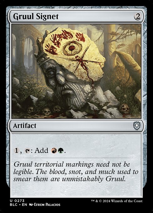 Gruul Signet BLC-273 Uncommon Near Mint Englisch