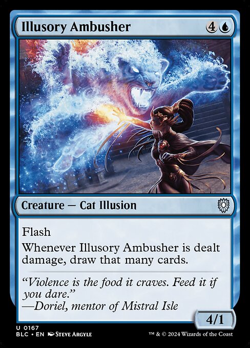 Illusory Ambusher BLC-167 Uncommon Near Mint Englisch