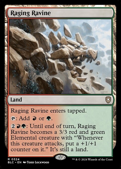 Raging Ravine BLC-324 Rare Excellent Englisch