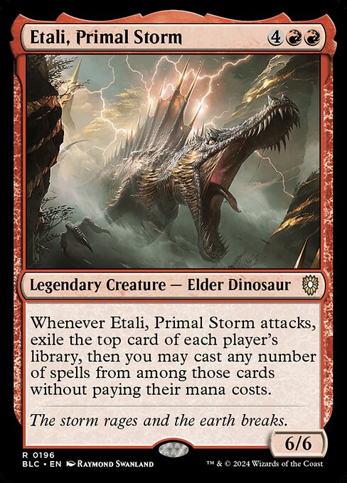 Etali, Primal Storm BLC-196 Rare Near Mint Englisch
