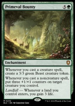 Primeval Bounty BLC-232 Mythic Excellent Englisch