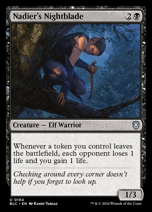 Nadier's Nightblade BLC-184 Uncommon Near Mint Englisch