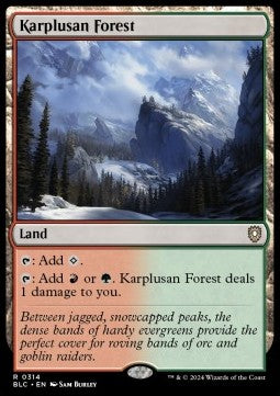 Karplusan Forest BLC-314 Rare Near Mint Englisch