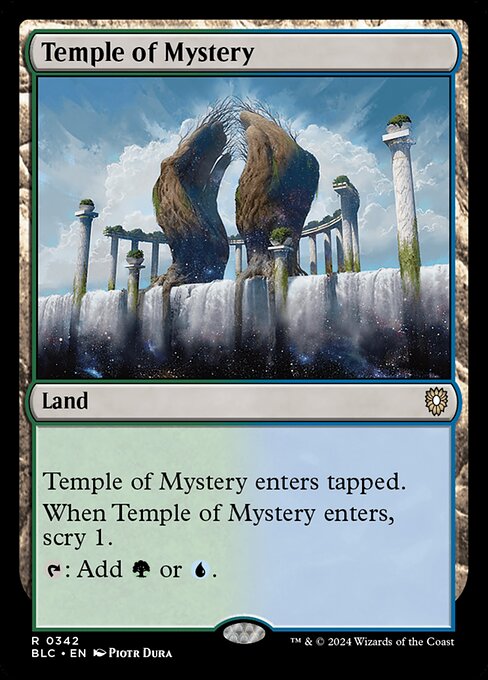 Temple of Mystery BLC-342 Rare Excellent Englisch