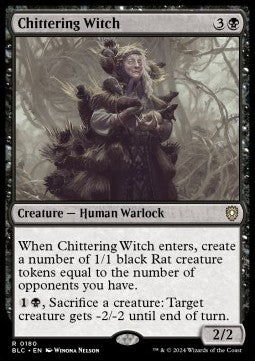 Chittering Witch BLC-180 Rare Near Mint Englisch