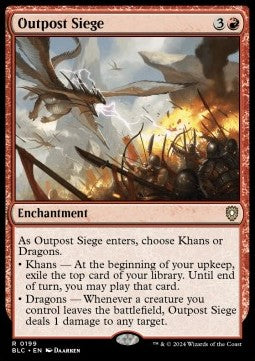 Outpost Siege BLC-199 Rare Excellent Englisch