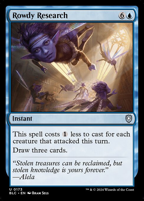 Rowdy Research BLC-173 Uncommon Near Mint Englisch