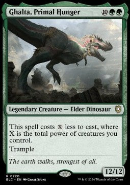 Ghalta, Primal Hunger BLC-220 Rare Excellent Englisch
