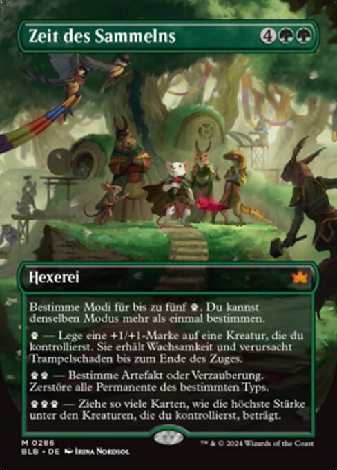 Zeit des Sammelns XBLB-286 Mythic Near Mint Deutsch